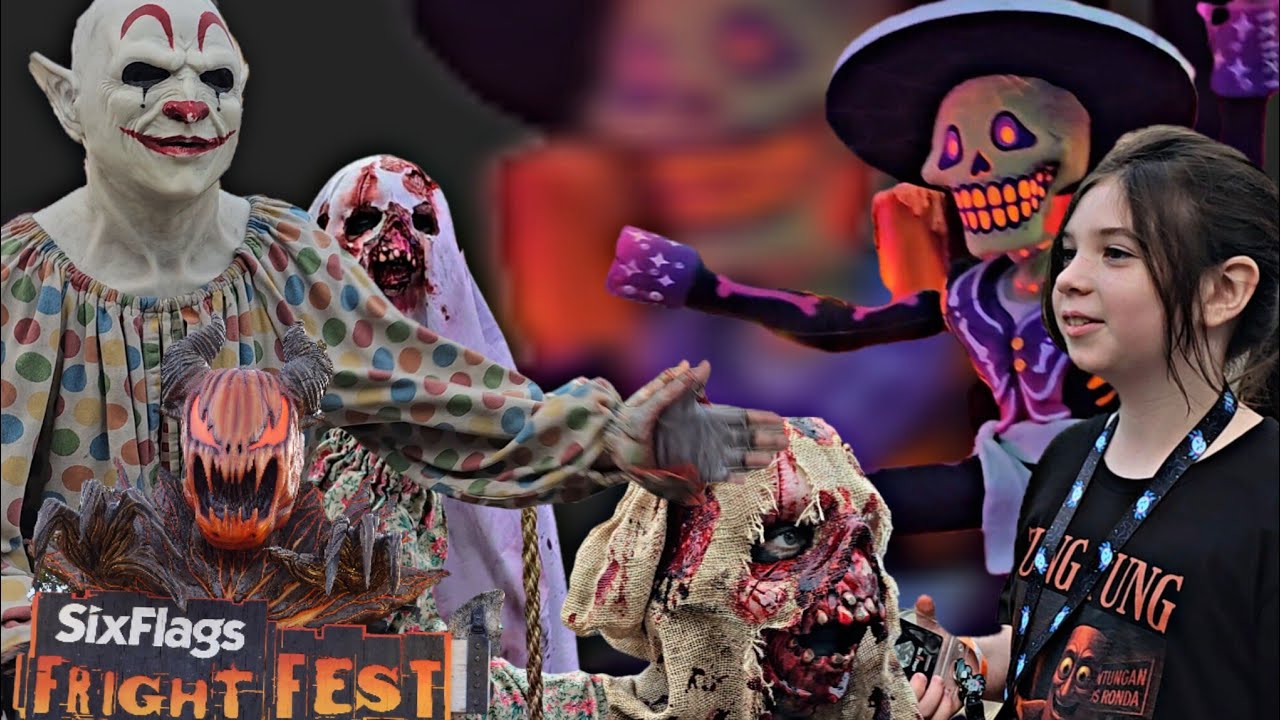 Fright Fest 2025 Opening Night Six Flags Fiesta Texas