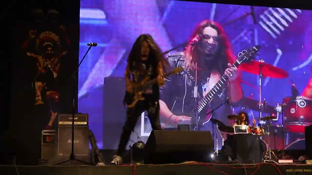 Girish and the Chronicles performing live at hornbill festival 2024 kisama