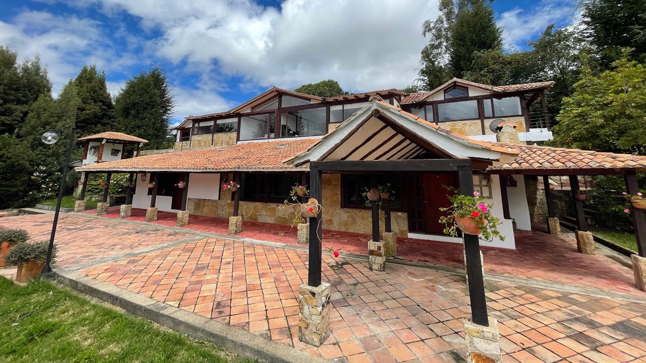 Espectacular casa campestre en venta en combita Boyacá a 15 min de Tunja lote de 4.090 mt2