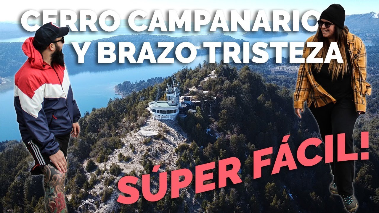☝ Trekking fáciles en BARILOCHE: Mirador Brazo Tristeza y Cerro Campanario
