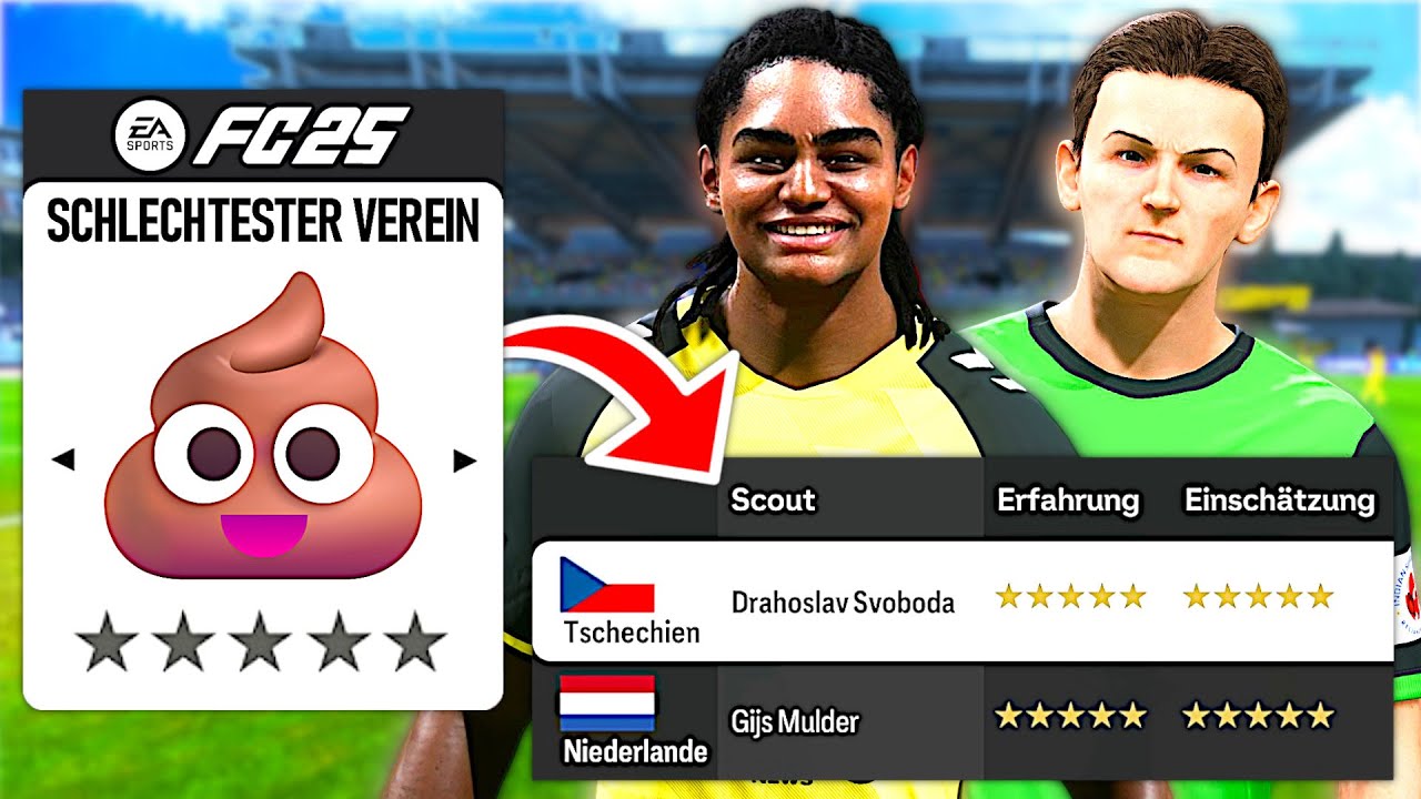 Ich rette den SCHLECHTESTEN Verein mit den BESTEN SCOUTS!! 💩📈🌟