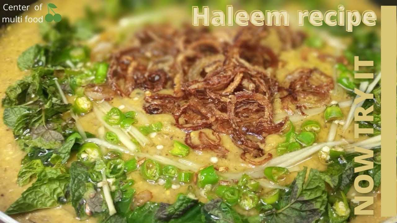 Haleem recipe ,Beef haleem ,Daleem Recipe , [NOW TRY IT]
