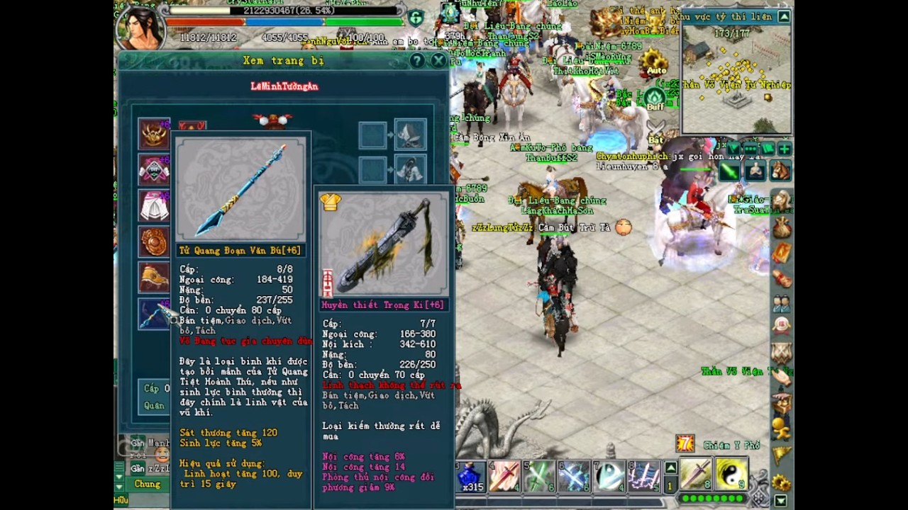 🔴 MGB LANGTUDUMUC ĐƯƠNG ĐẦU MIEUNHUOCLAN VÀ DÀN ACC +20 CỦA VL2 - 1v1 VÕ ĐANG KIẾM SÁT THỦ TKCM 2008