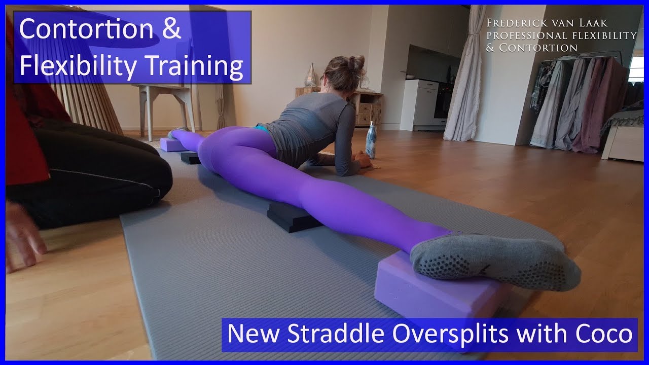 Contortion Training by Flexyart 183: Straddle Oversplits - Also for Yoga, Poledance, Ballet, Dance