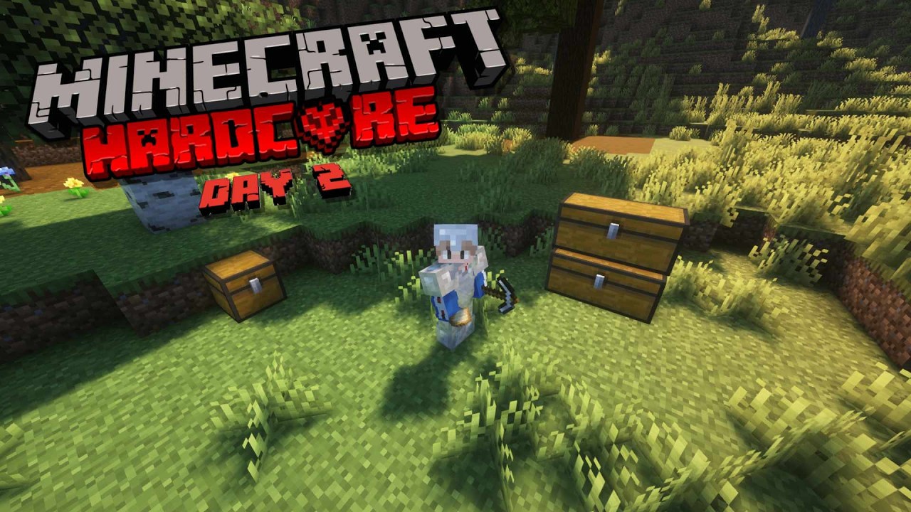 Me Build House... one block at a time | HARDCORE MINECRAFT
