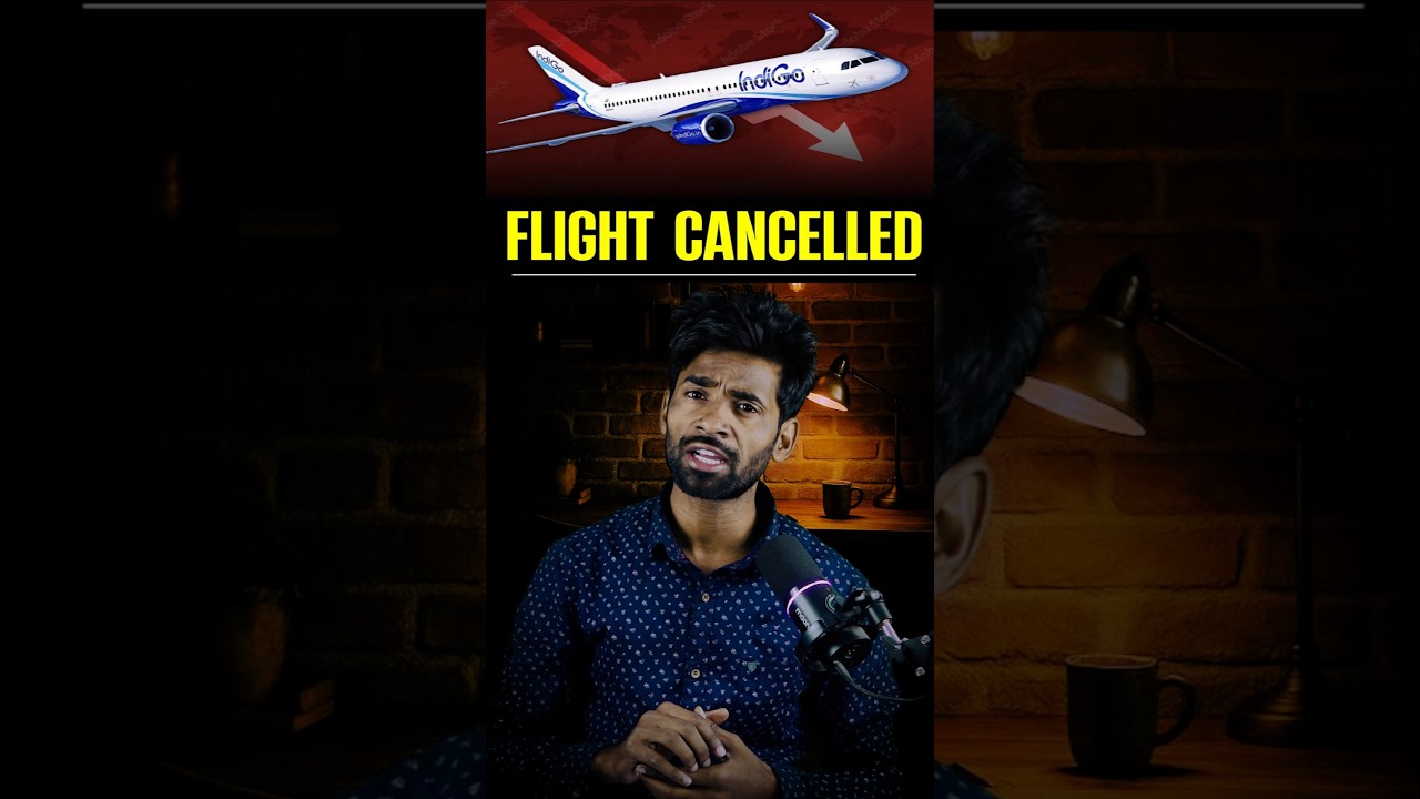 IndiGo Flight Cancellations Explained | Pilot Fatigue Rule Update #indigo #shortsfeed