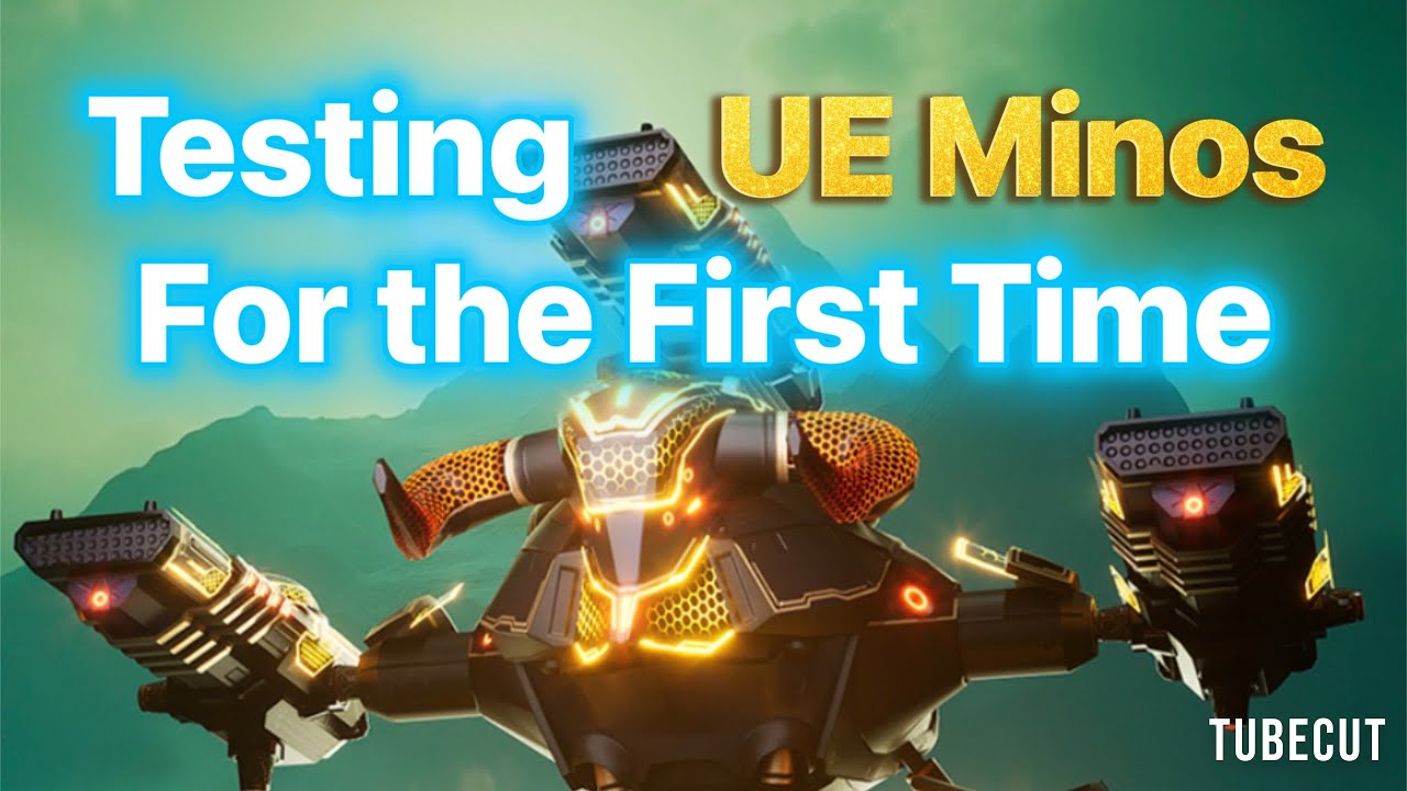 Testing the UE Minos for the first Time