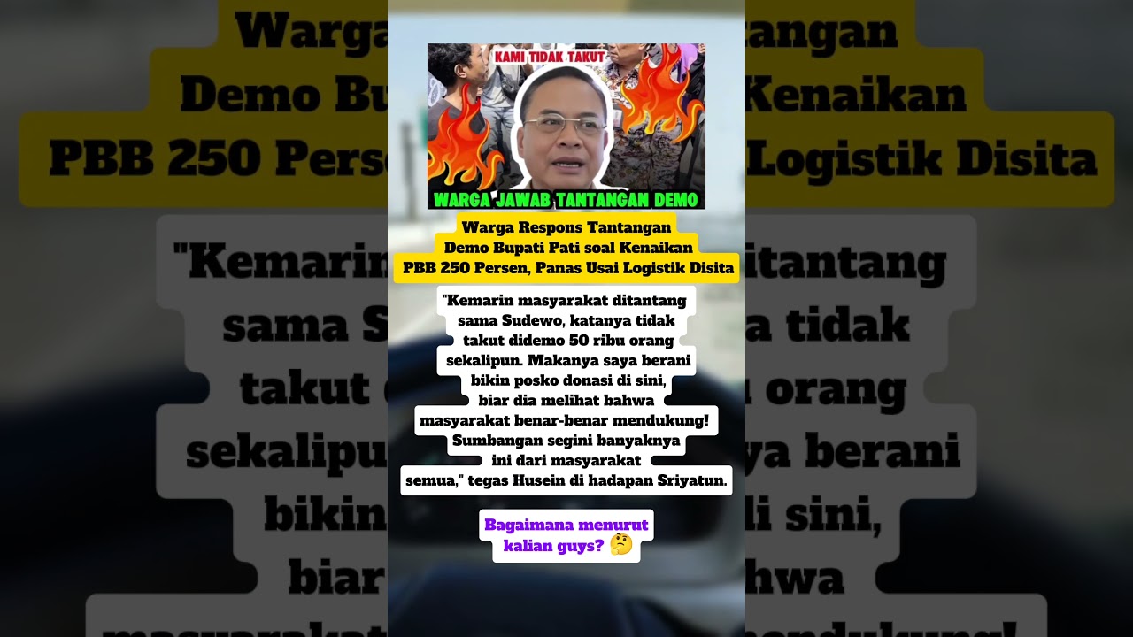 Bupati viral 😱