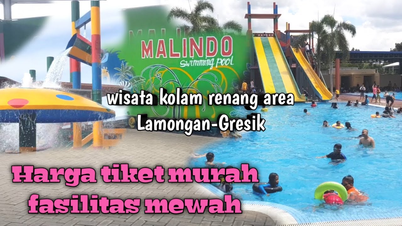 WISATA KOLAM RENANG GRESIK MALINDO SWIMING POOL | #nengwidiastuti #kolamrenanganak #wisatagresik
