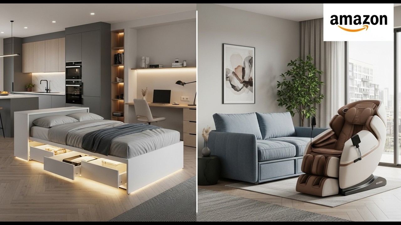 ¡25 Gadgets de Amazon para TRANSFORMAR tu HOGAR PEQUEÑO en un espacio ÚNICO en 2026!