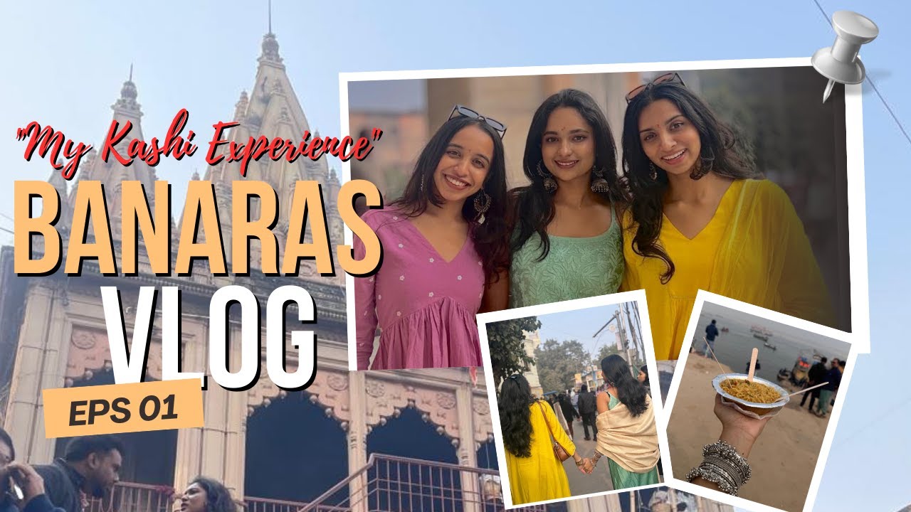 Finally in BANARAS ✨| Exploring Cafes, Assi ghat, Durga Kund,Tulsi Manas mandir, BHU | Yuga wade