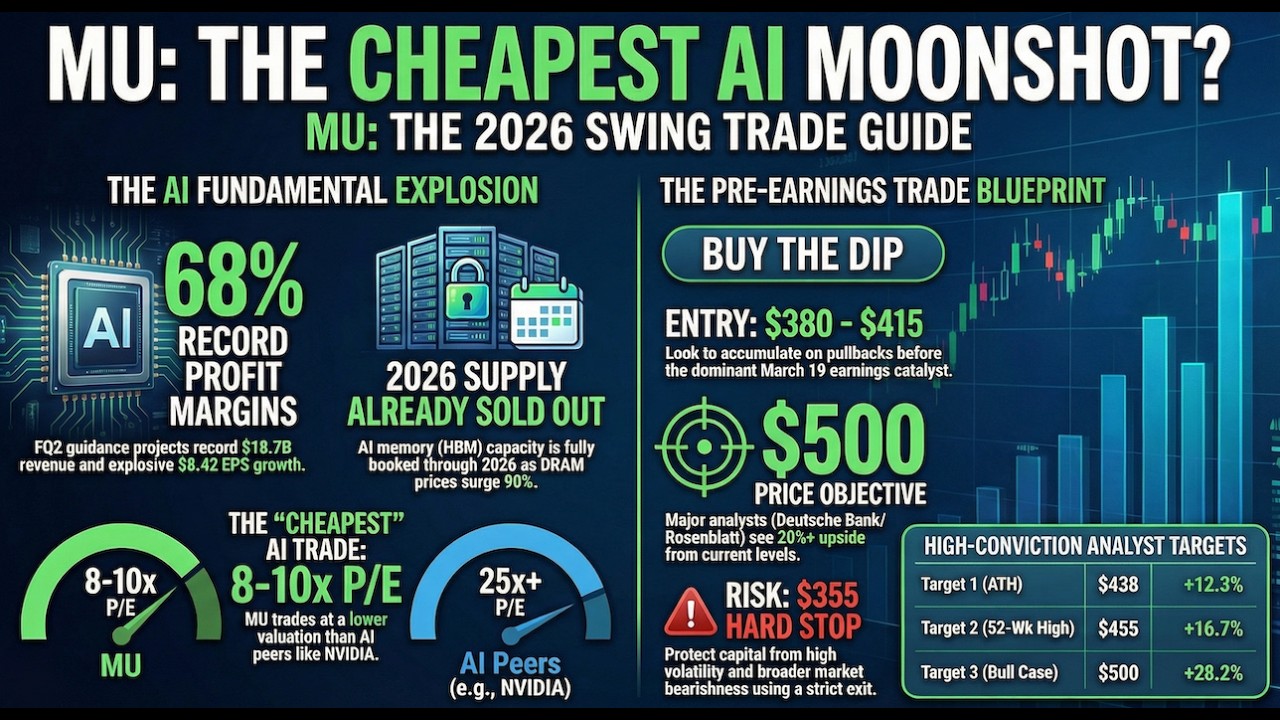 Why Micron (MU) Could Be The CHEAPEST AI Stock Right Now | Technical + Fundamental Analysis
