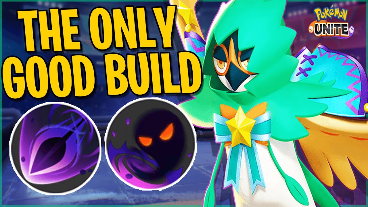 Spirit Shackle Is THE ONLY Good Build On Decidueye!! | Pokemon Unite