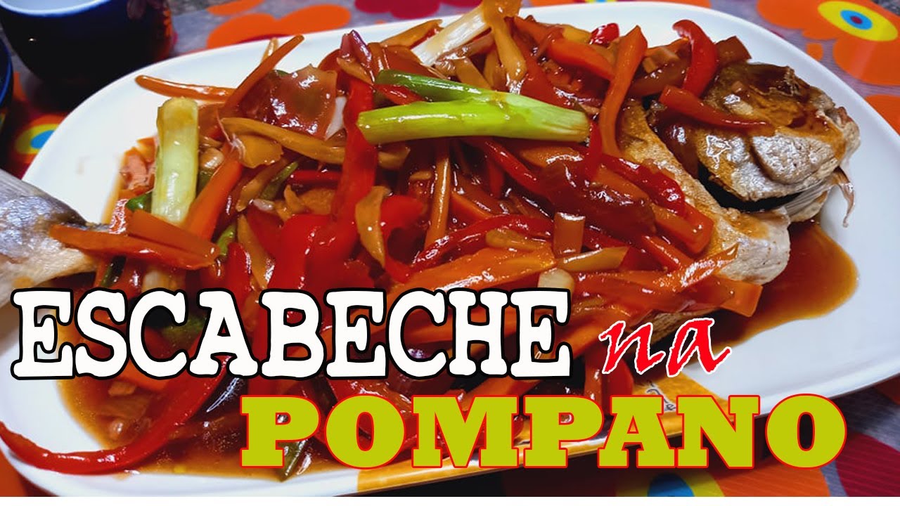 ESCABECHE NA POMPANO | SWEET AND SOUR POMPANO | BAMBA'S KITCHEN