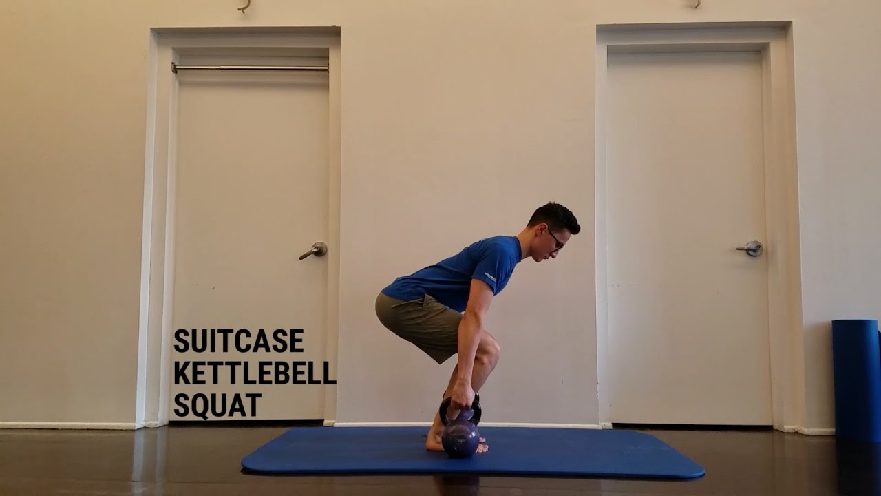 Kettlebell Suitcase Squat
