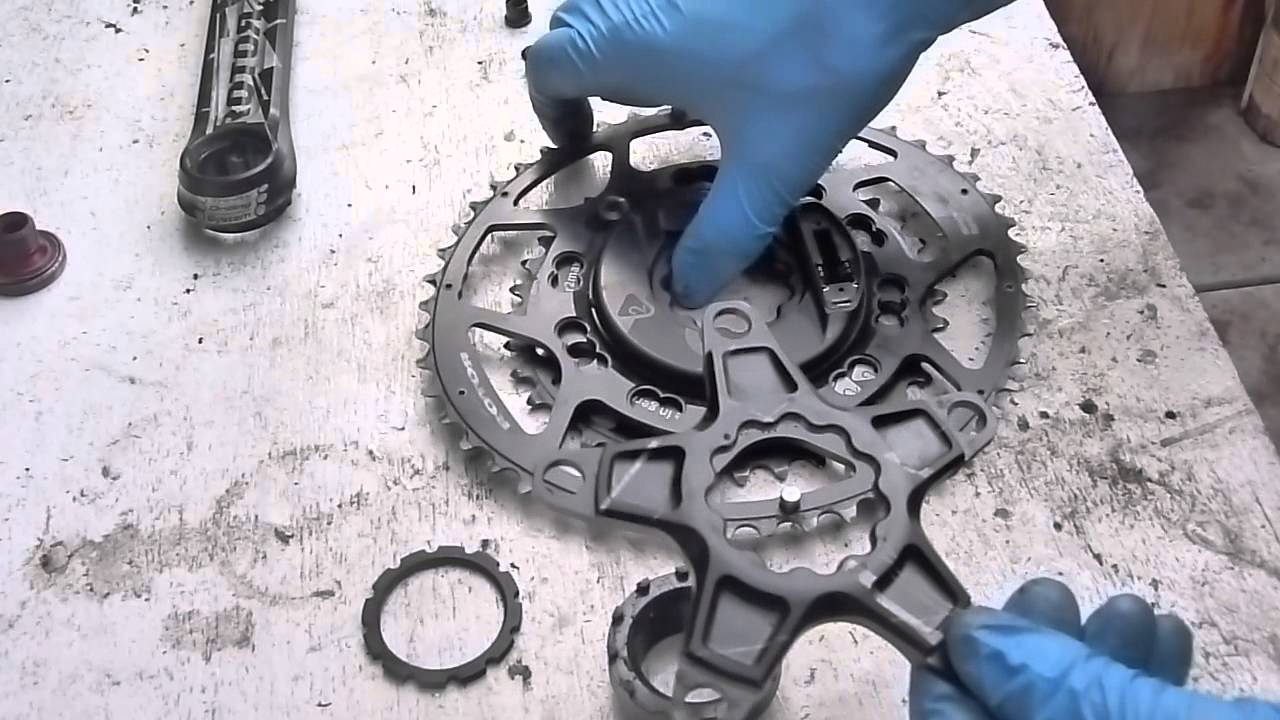 Power2Max - type S power meter install on Rotor 3D+