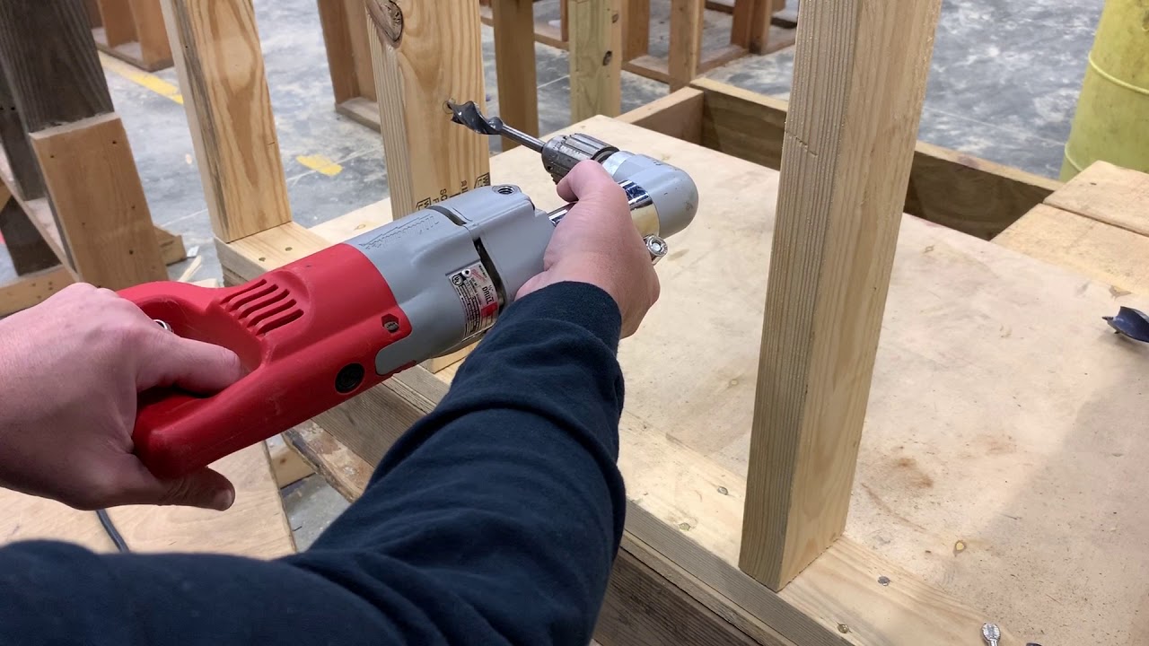Right angle drill how2