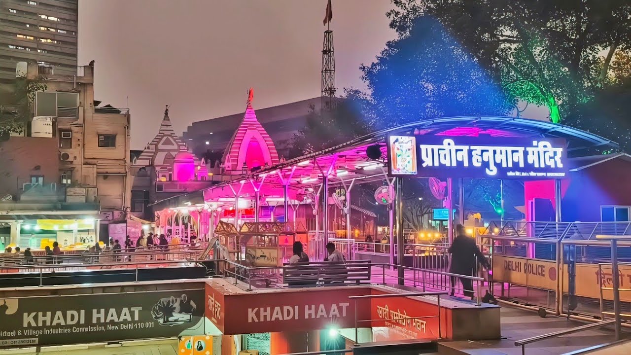 Prachin Hanuman Mandir 😍 Connaught Place Delhi Vlog ❤️