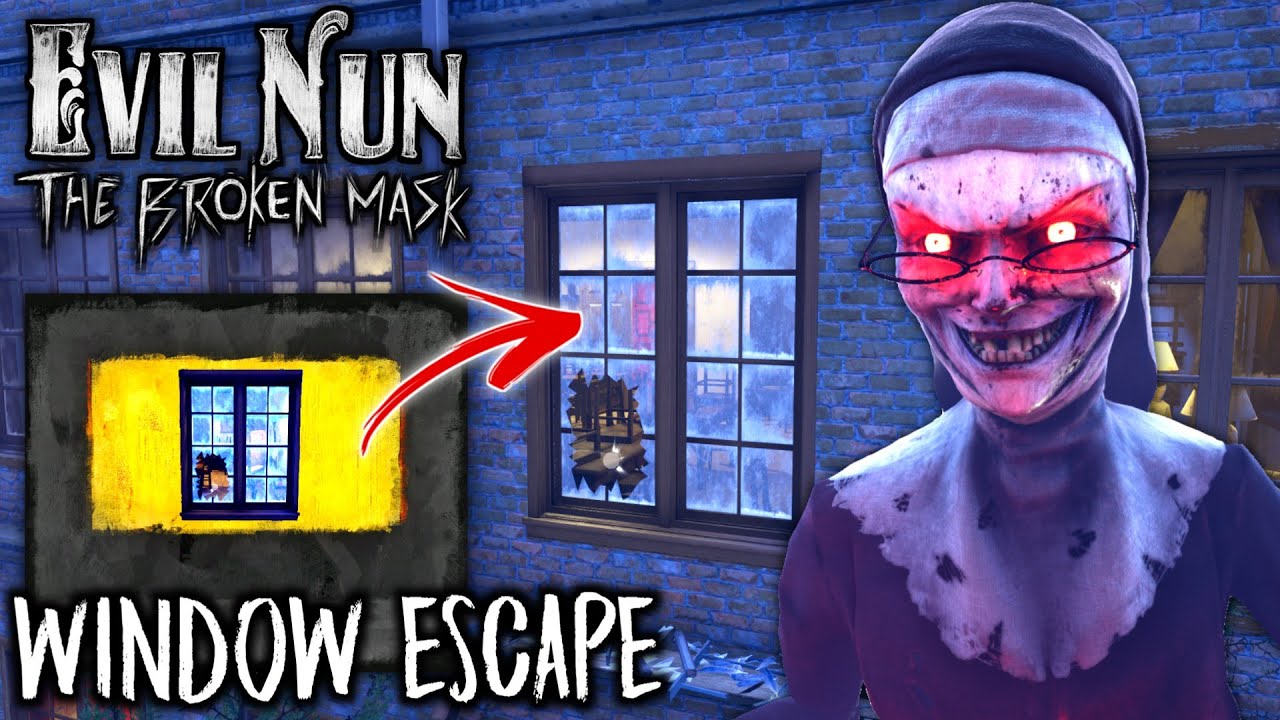 Evil Nun The Broken Mask - Новый побег для New UPDATE 😃 Как это могло произойти? (English Video)
