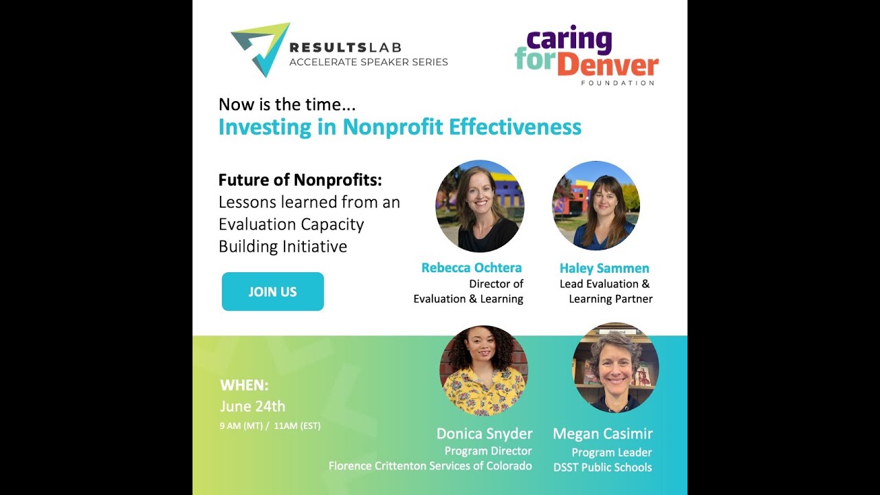 Investing in Nonprofit Effectiveness