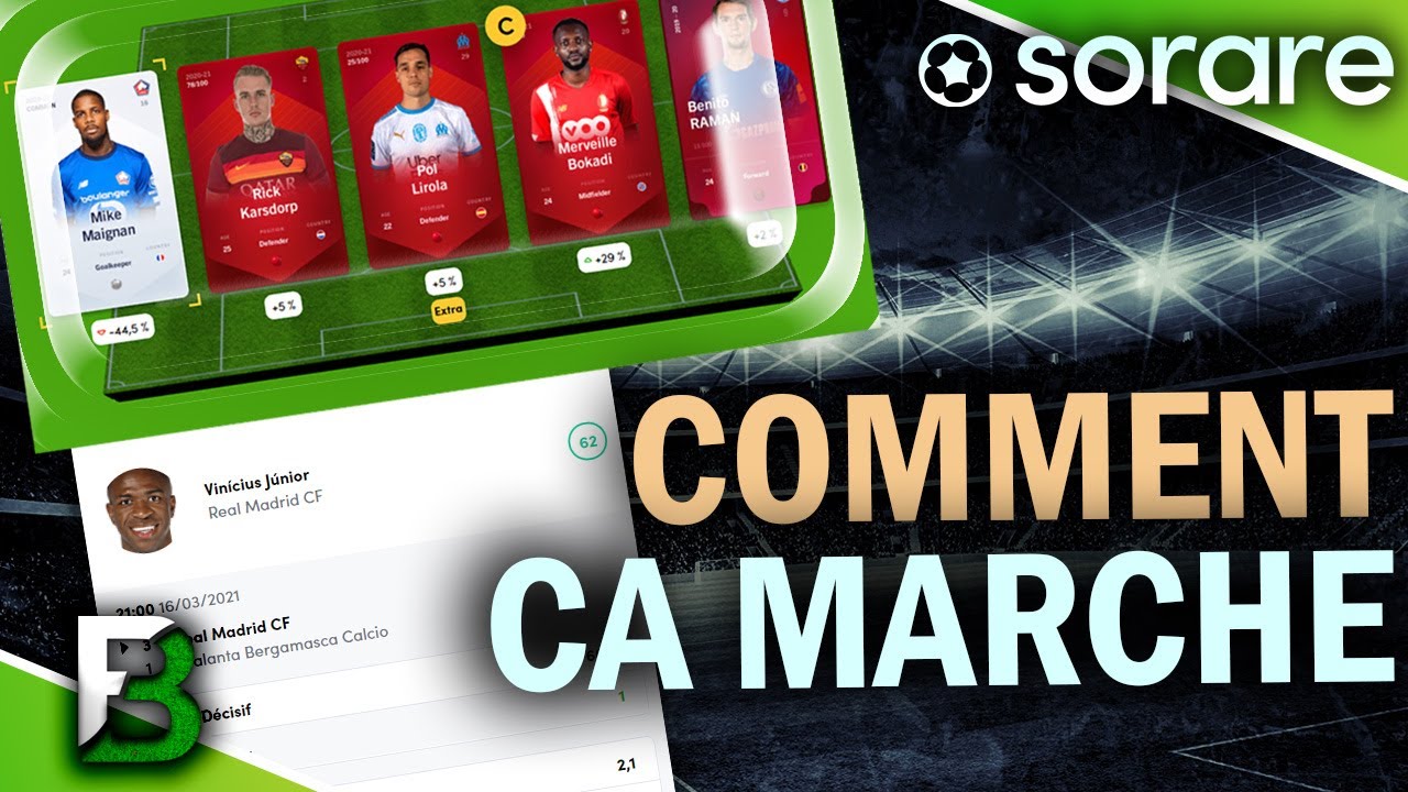 SORARE | Compétitions, notes de joueurs, divisions, comment ça marche ? Tuto