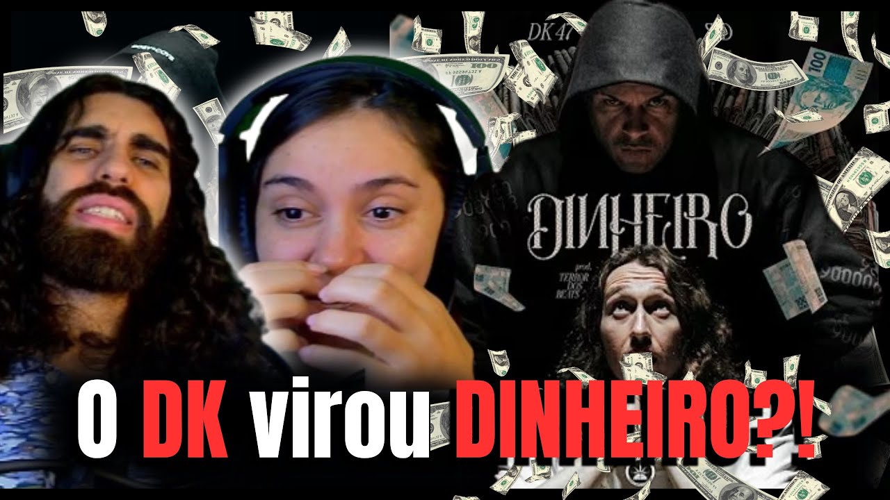 Dinheiro - Dk 47, Sid & TerrorDosBeats - REACT LUCAS MEIRA feat CAROL