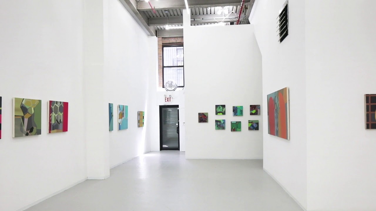 Mike Childs: The Journey: Grids, Color and Curvilinear forms, 2004 to 2020