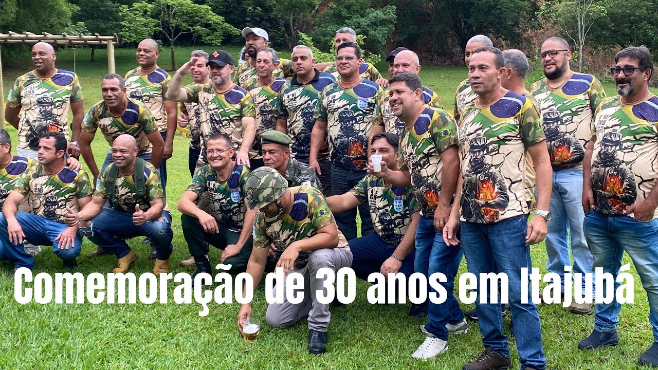 Um reencontro emocionante do batalhão após 30 anos em Itajubá!