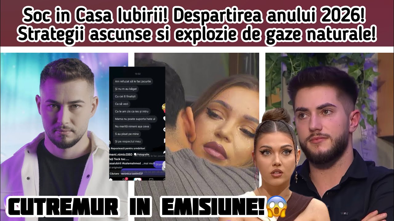 Soc in Casa Iubirii! Despartirea anului 2026! Strategii ascunse si explozie de gaze naturale!
