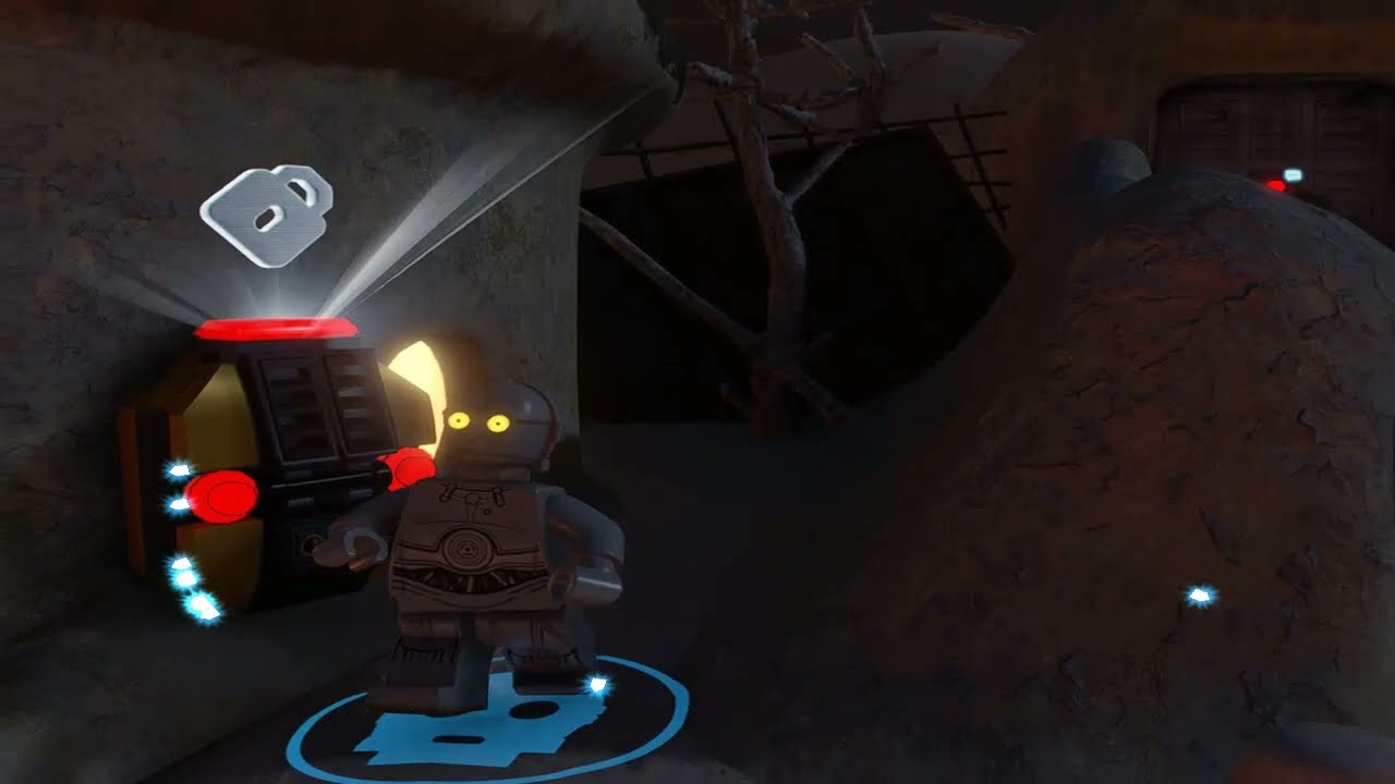 LEGO Star Wars The Skywalker Saga - Jakku Tuanul Village Password Key Location (Dodgy Dwellings)