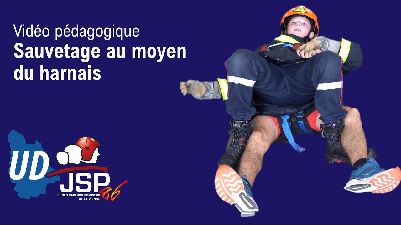 LSPCC - Sauvetage au moyen du harnais [ Vidéo pédagogique ]
