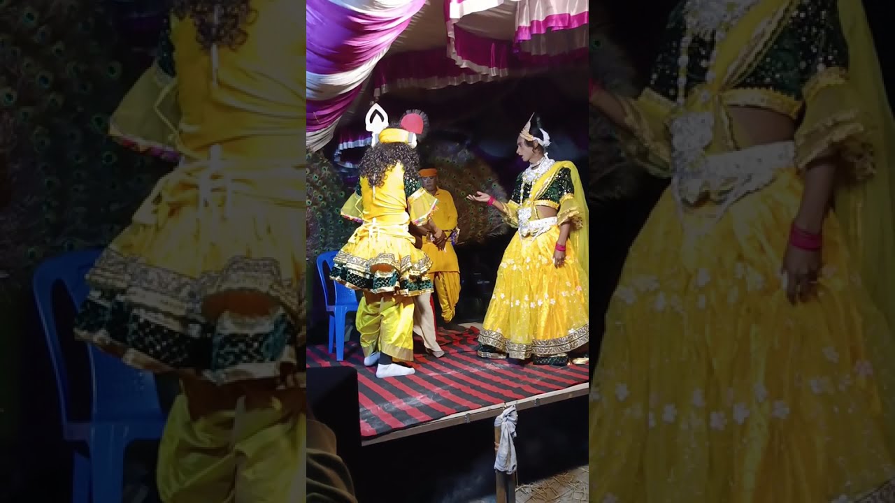 Are dwarpalo kanhaiya se kah do. #jhanki #radhekrishna #Sriharibhaktisagar