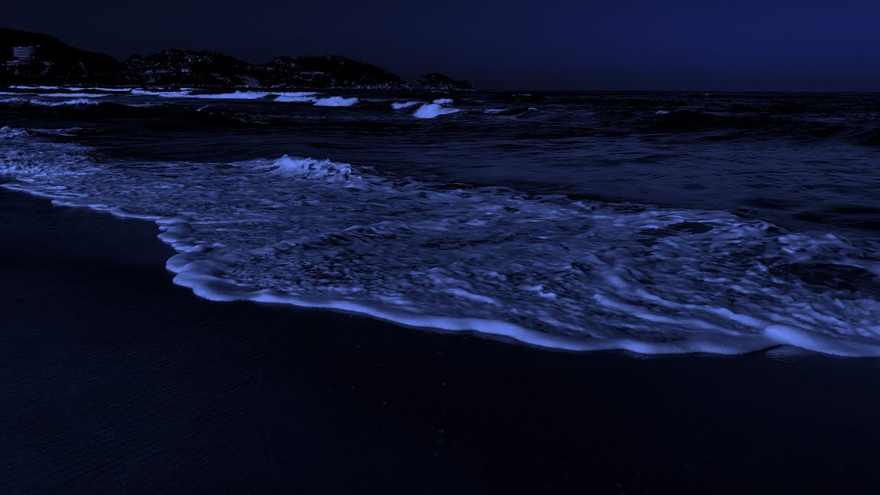 Ocean Waves 🌙 Slow, Gentle Sounds for Quiet Nights
