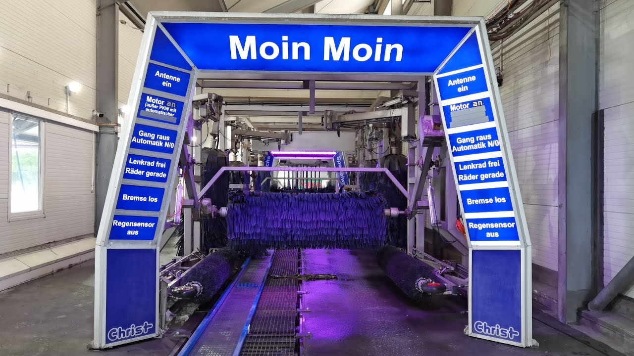 Schleicher Waschstraße mit Christ Elementen - CleanCar Tornesch