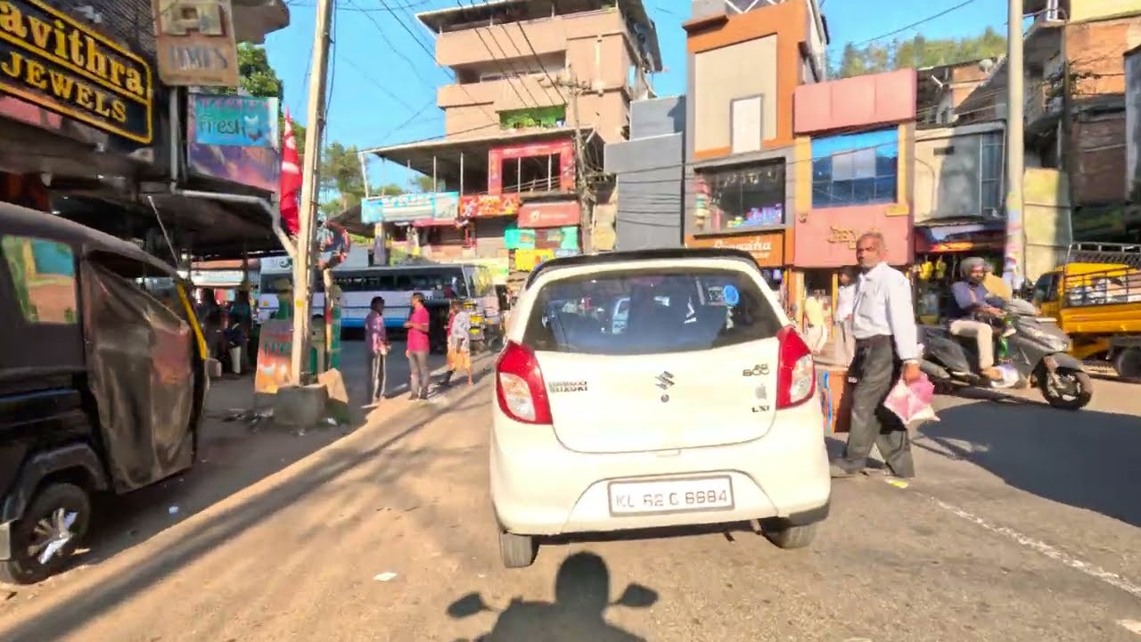 National Highway 183, Kerala, India 🔥 Kuttikkanam Kumily Road 🔥 Driving Tour India 🔥 4K 60 FPS