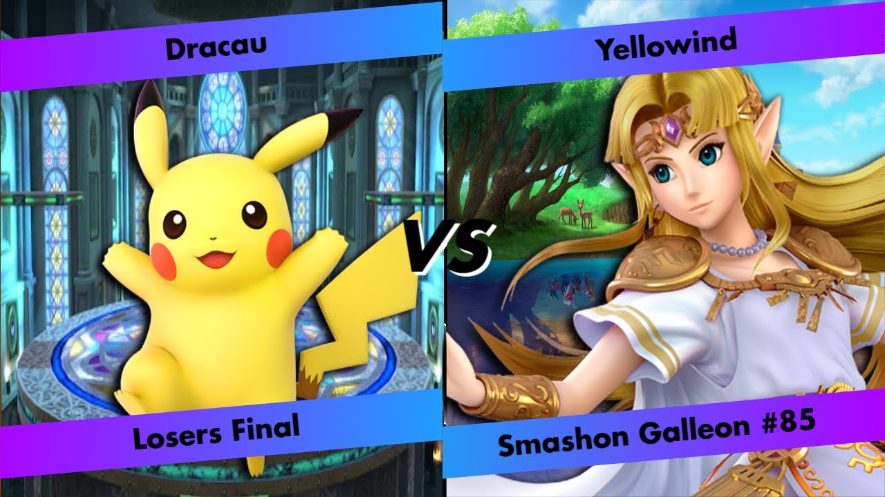 Smashon Galleon #85 - LF - Dracau (Pikachu) VS Yellowind (Zelda)