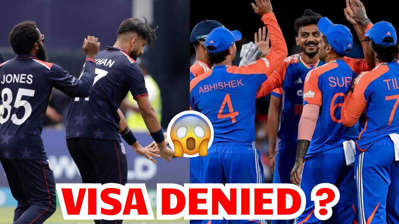 Pakistan Origin Players Denied Indian Visa?😱USA Players Denied For Visa 
