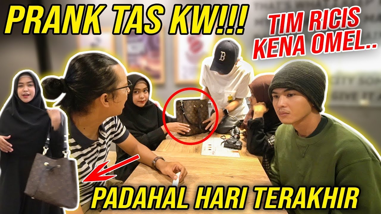 HARI TERAKHIR DI INDO!! RICIS NGOMEL KE TIM! DIPRANK TAS KW😭