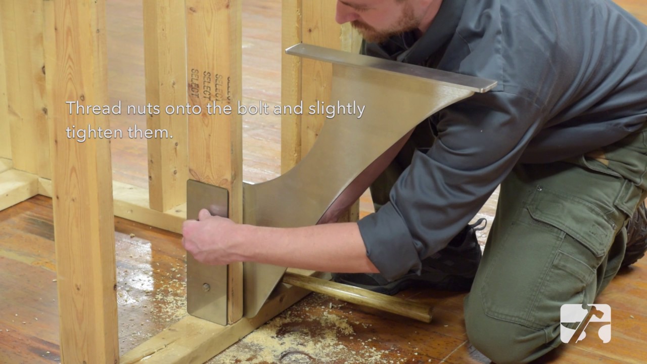 HOW-TO: Foss Shower Bench Bracket Installation