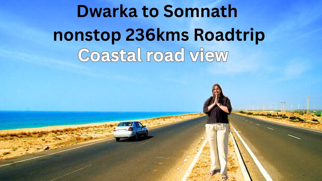 Dwarka To Somnath Road Trip | Coastal Road | Madhavpur Beach | Porbandar | RoadTrip | Travel Story 