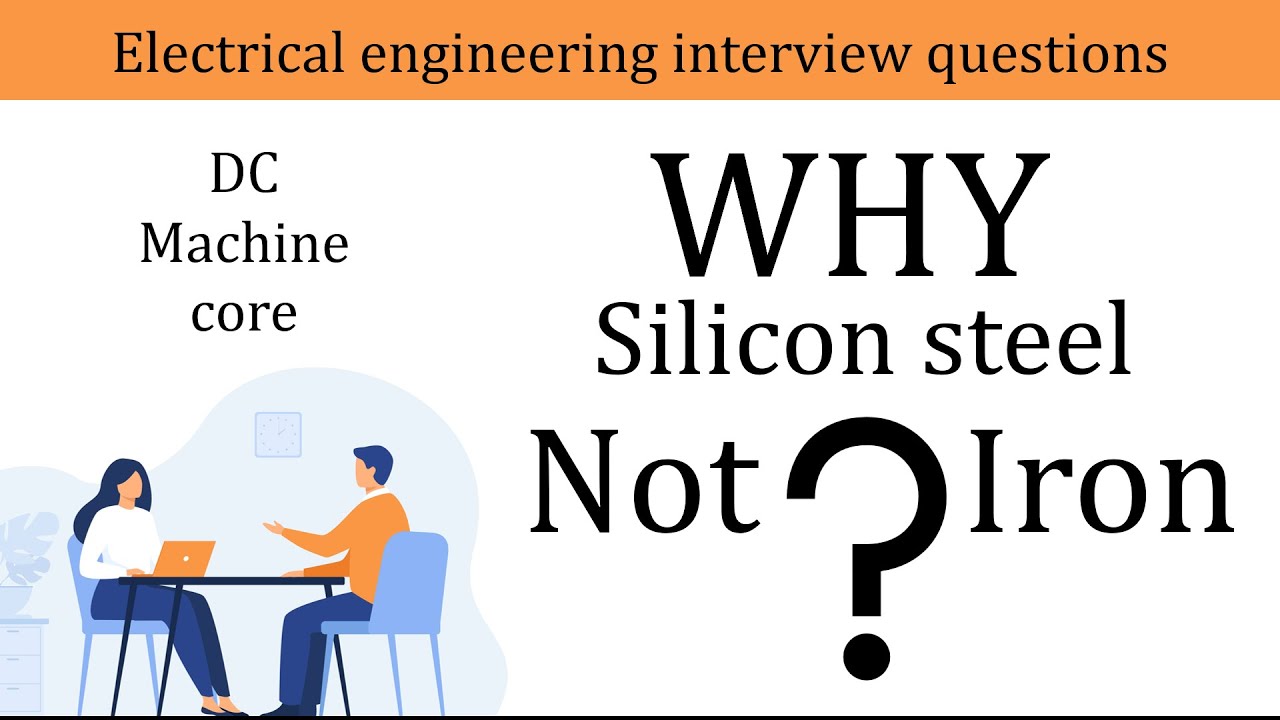 why armature core is made of silicon steel | what is hysteresis loss | Electrical Interview question