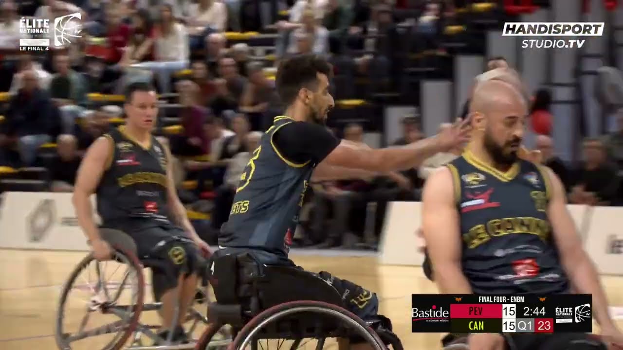 BASKET FAUTEUIL ELITE NATIONALE - FINALE : LES AIGLES DU VELAY VS HORNETS LE CANNET VS le 20-05-2023