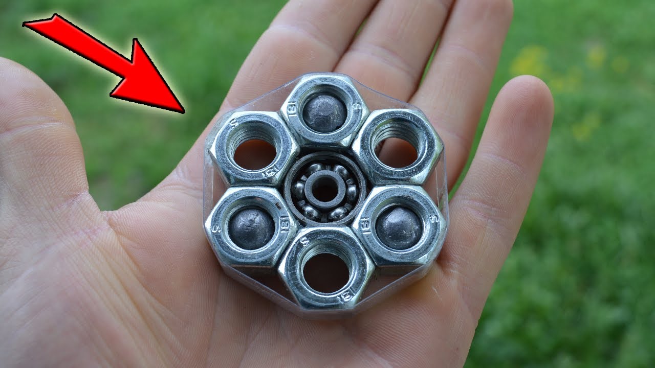 DIY VERY SIMPLE Hand Spinner Fidget Toy 2.0 // Mr Hot glue #20