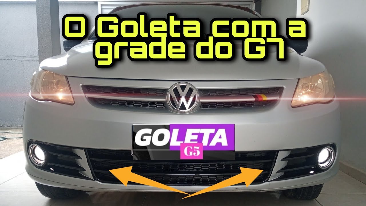 DEIXE A FRENTE DO G5 IGUAL A DO G7 (GRADE DO PARA-CHOQUE)