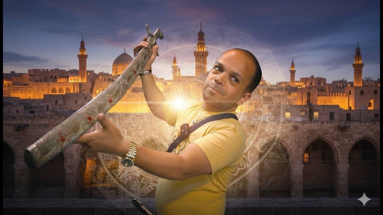 ابو عبدو برحلة البحث عن السيف الدمشقي الأصيل😍