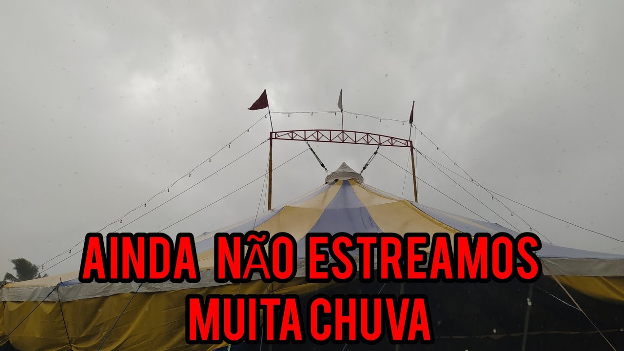 AINDA NÃO ESTREAMOS MUITA CHUVA 🌧️