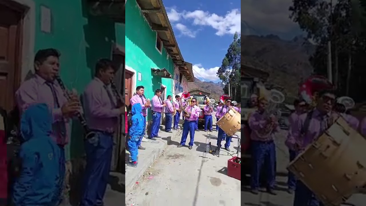 Banda orquesta filarmonica huayllacayán en UCHUHUAYTA 2025 