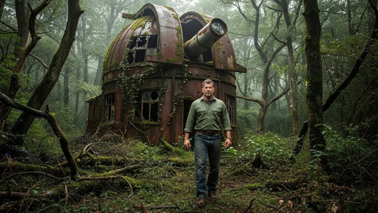 Building a house in the forest | I Turned an Abandoned Observatory into a Luxury House