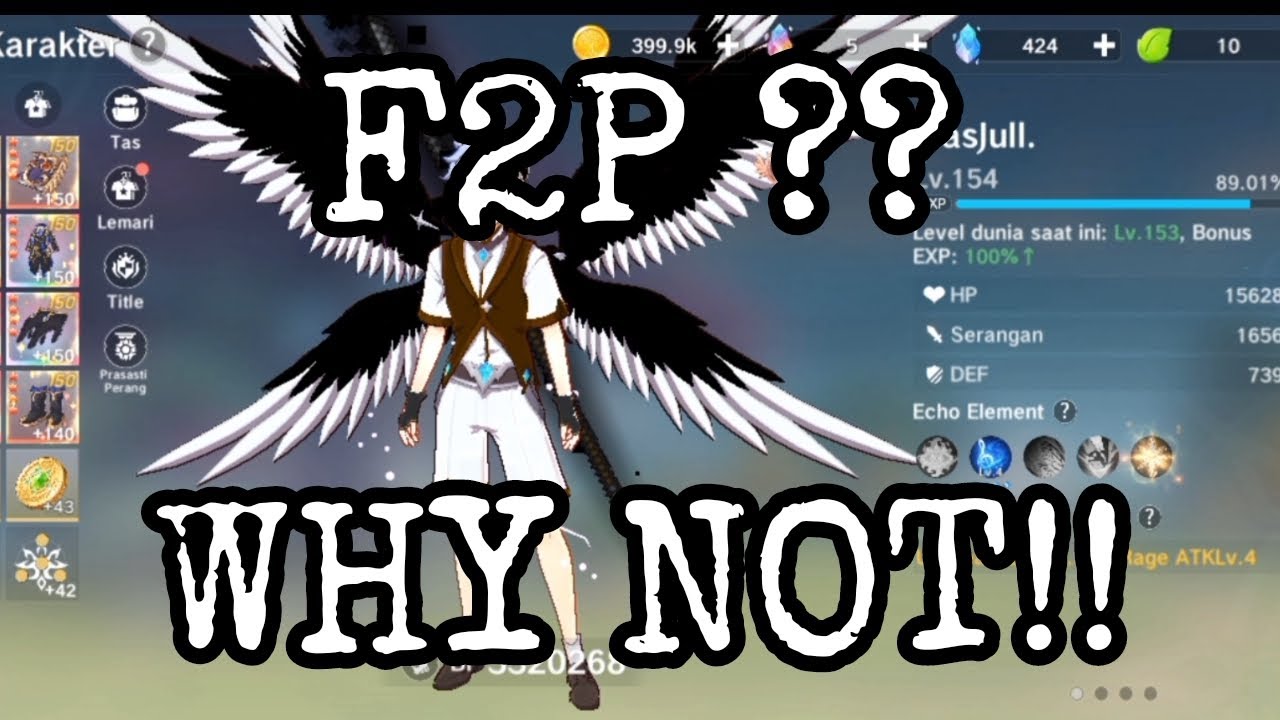 REKOMENDASI MAIN F2P - THE LEGEND OF NEVERLAND