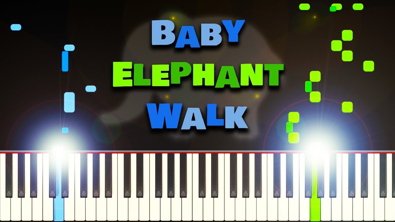 Baby Elephant Walk - Henry Mancini - Piano Tutorial